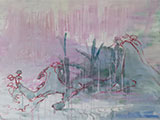 My garden
2023
peinture à l’eau et à l’huile, crayon et plâtre
73 x 100cm